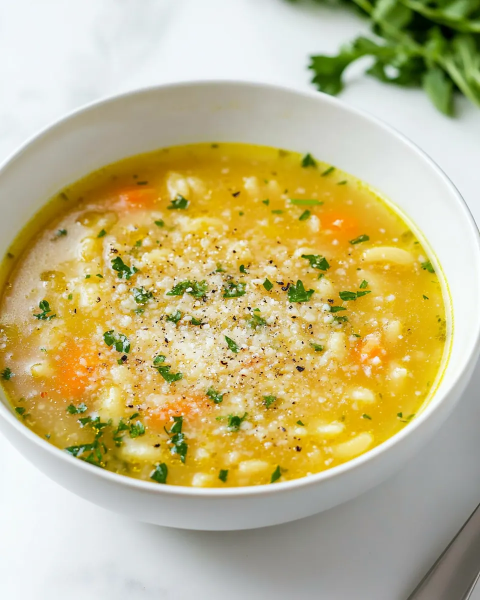 Pastina Soup