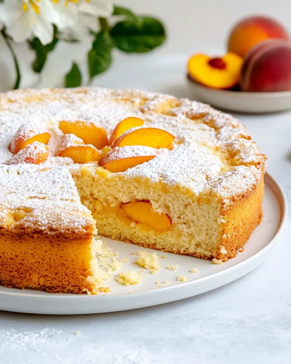Peach Cake