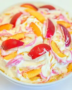 Peach Cheesecake Salad