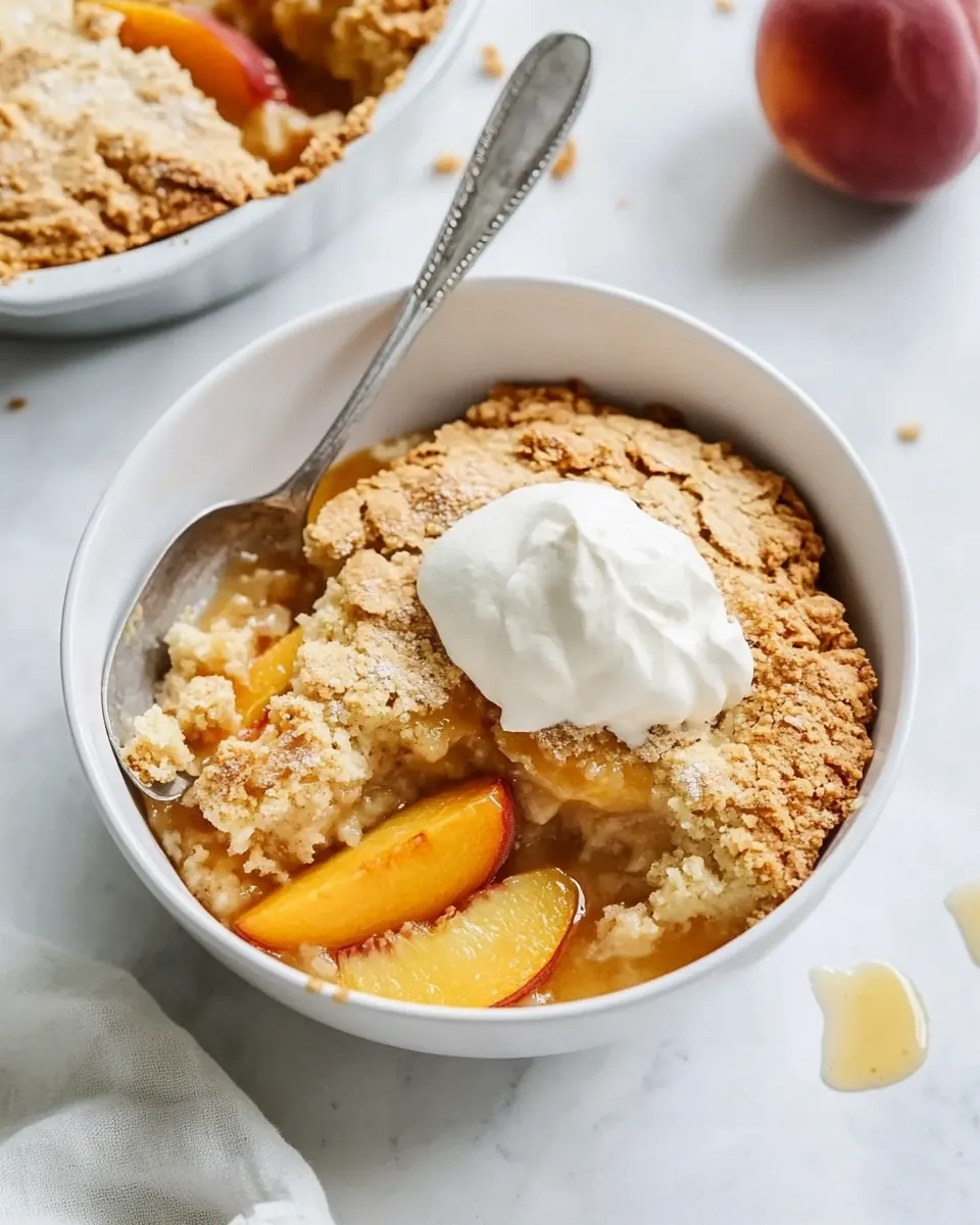 Peach Cobbler