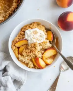 Peach Cobbler