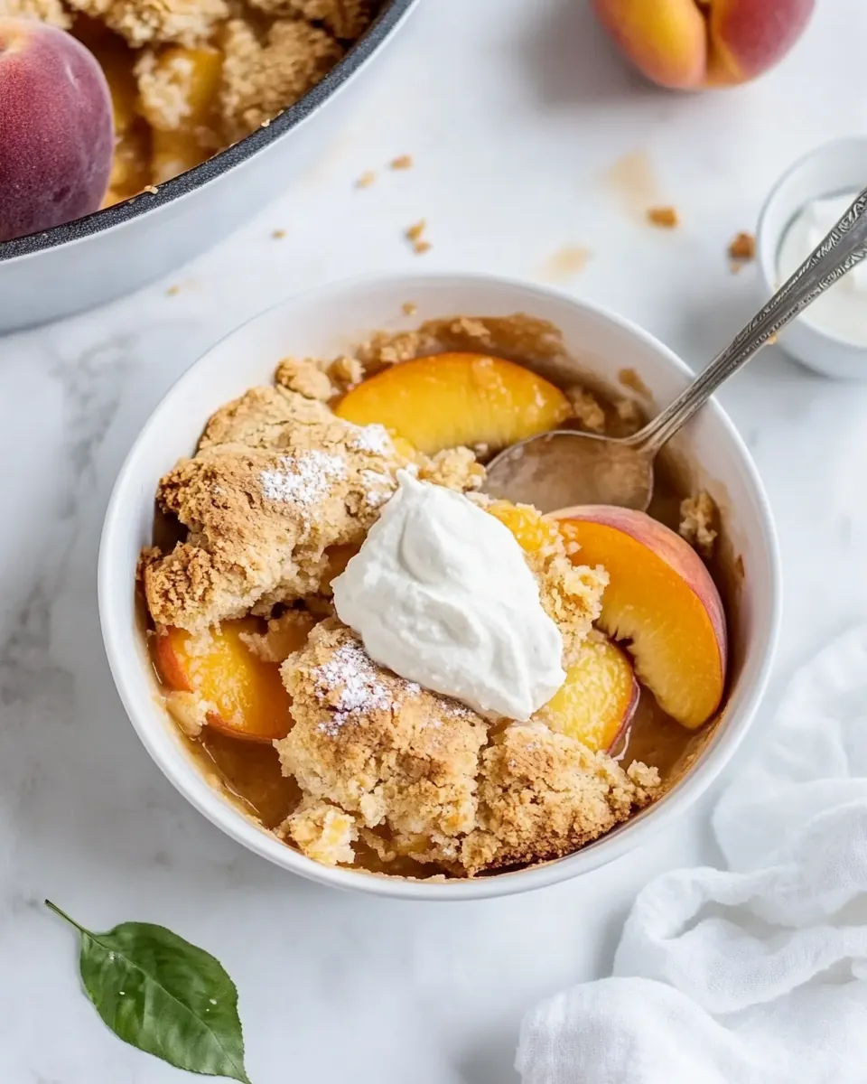 Peach Cobbler