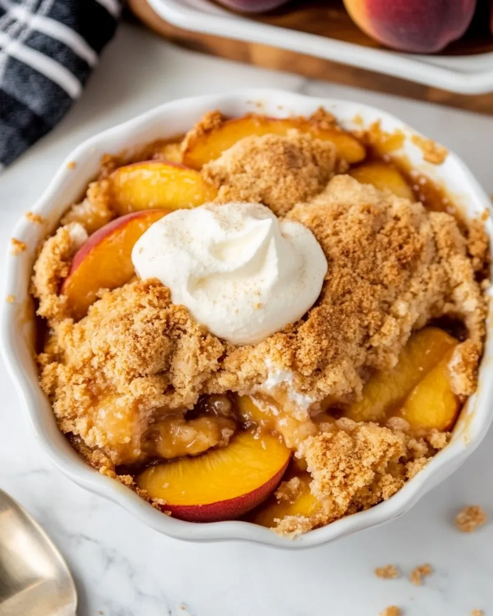 Peach Cobbler With Cake Mix
