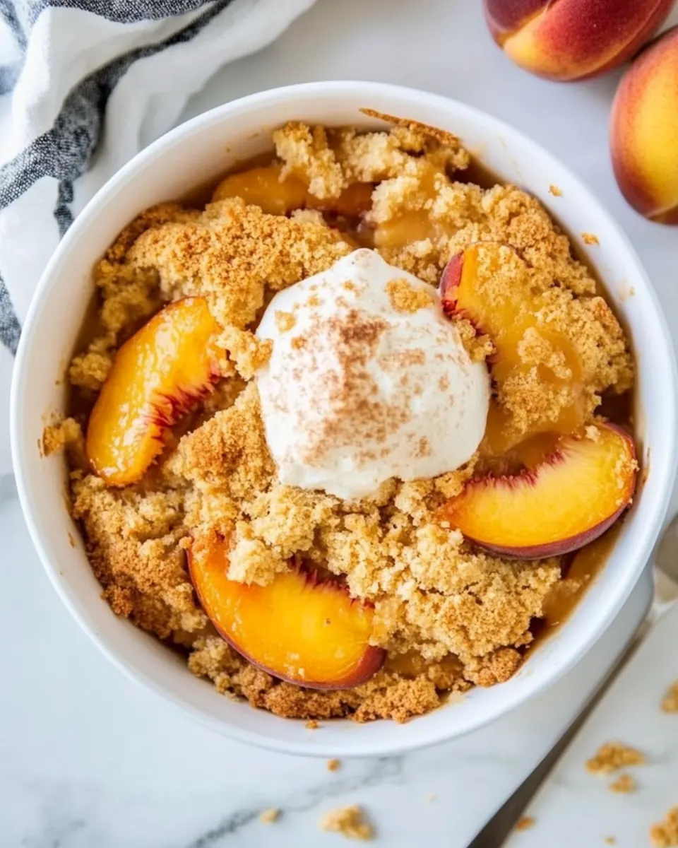 Peach Cobbler With Cake Mix