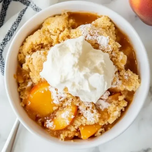 Peach Cobbler With Cake Mix
