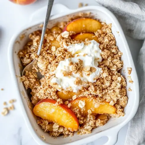 Peach Crisp