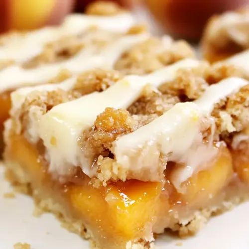 Peach Crumb Bars