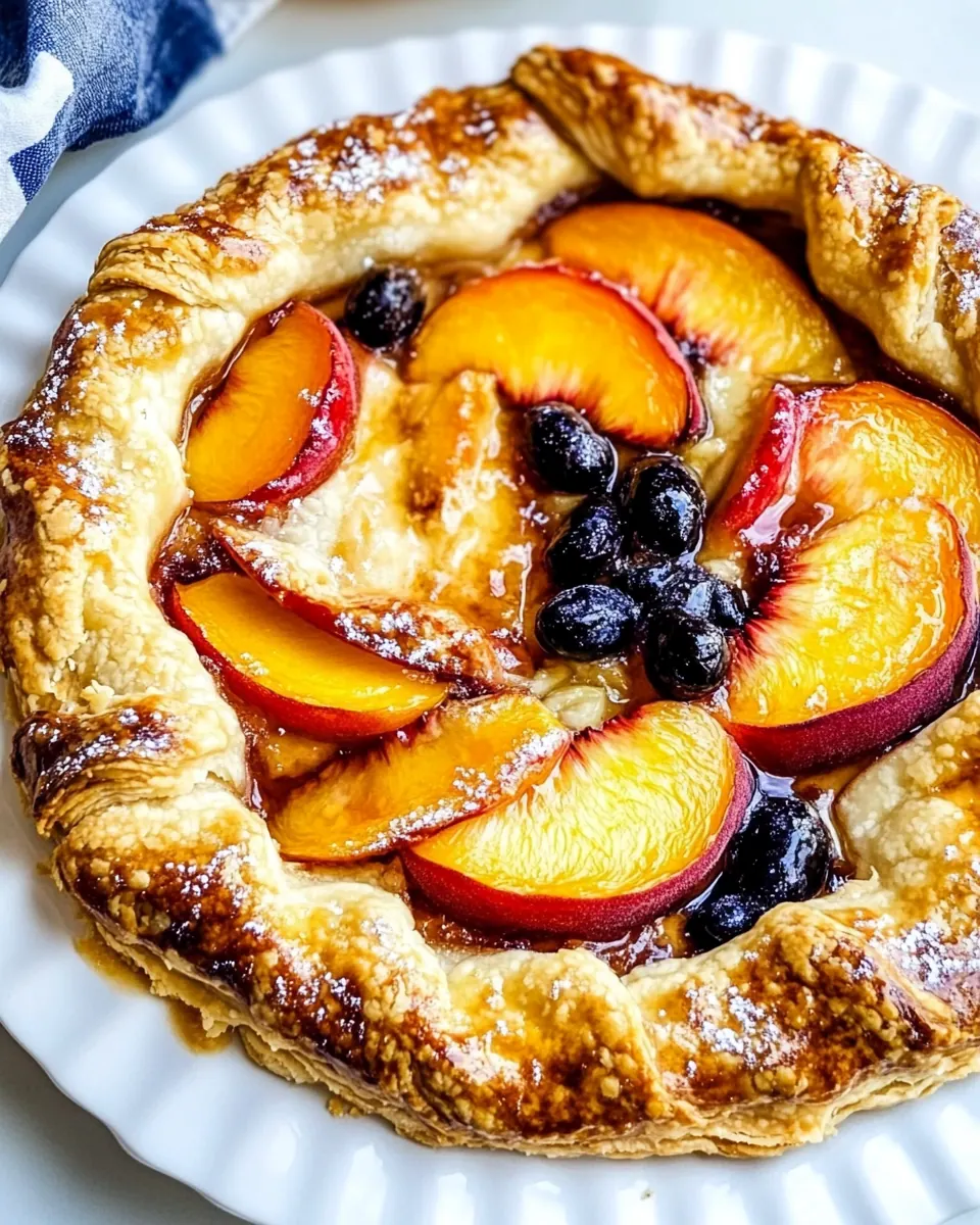 Peach Galette