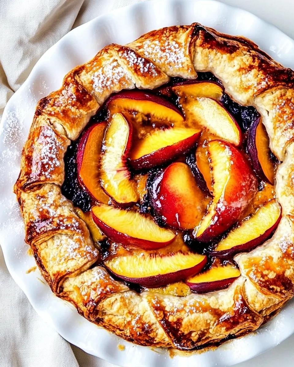 Peach Galette