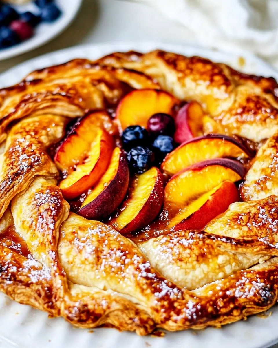 Peach Galette