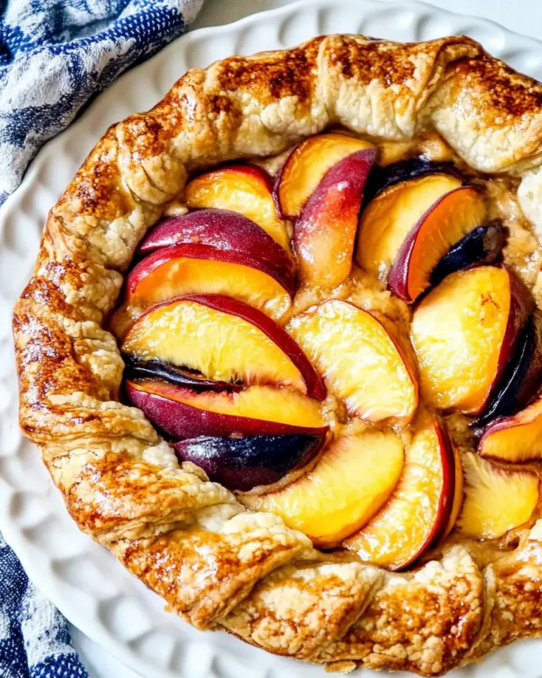 Peach Galette