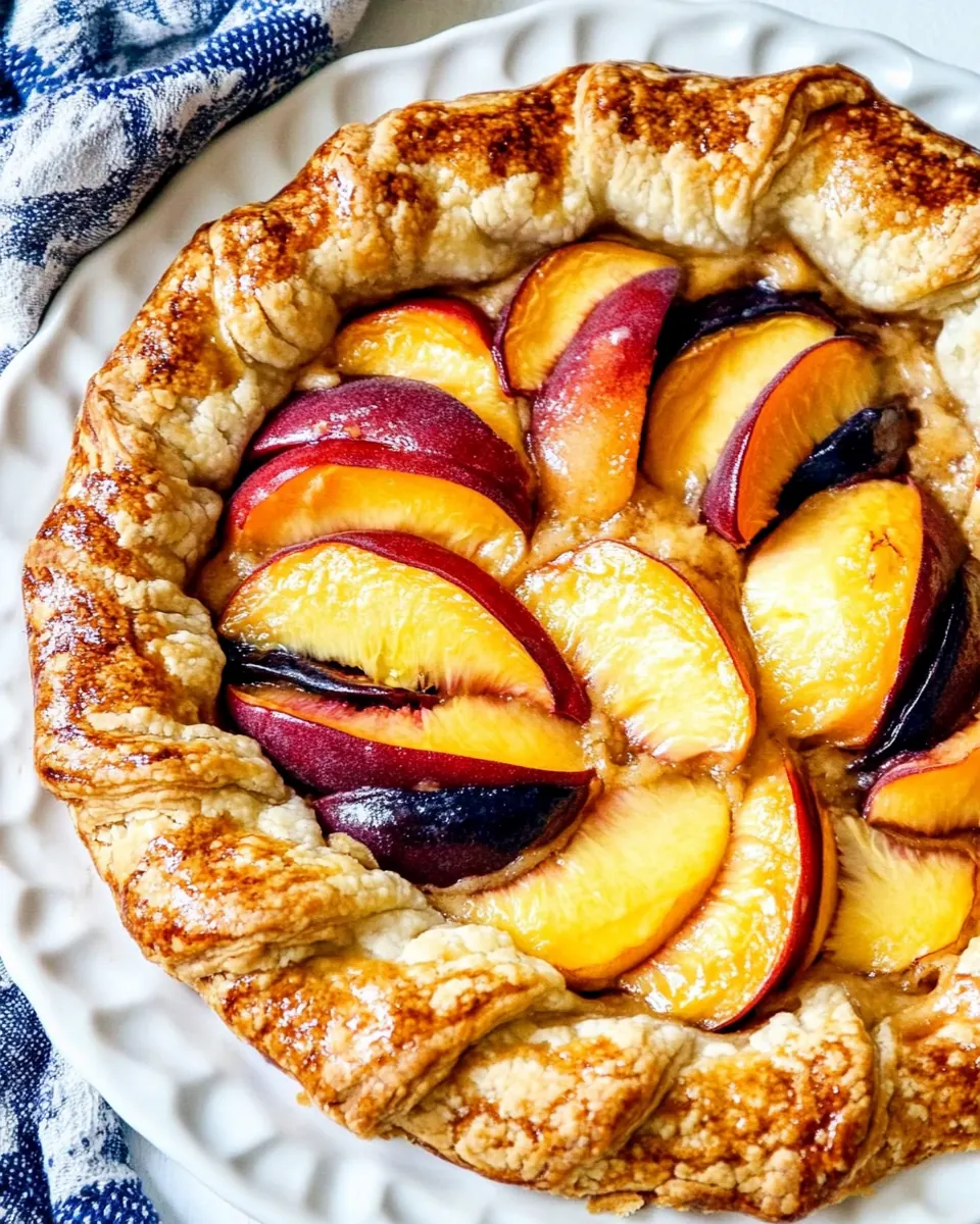 Peach Galette