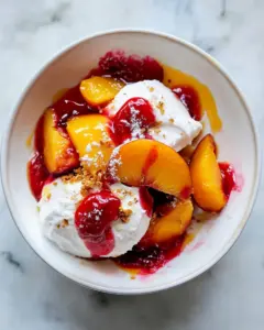 Peach Melba