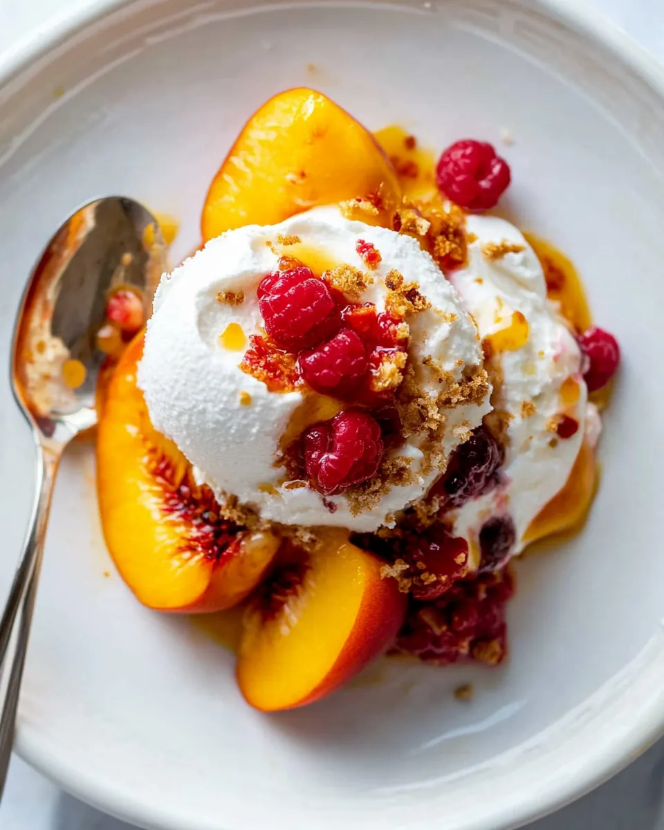 Peach Melba