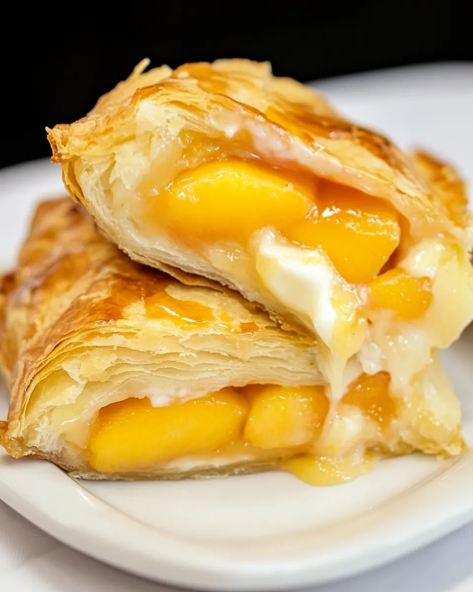 Peach Strudel