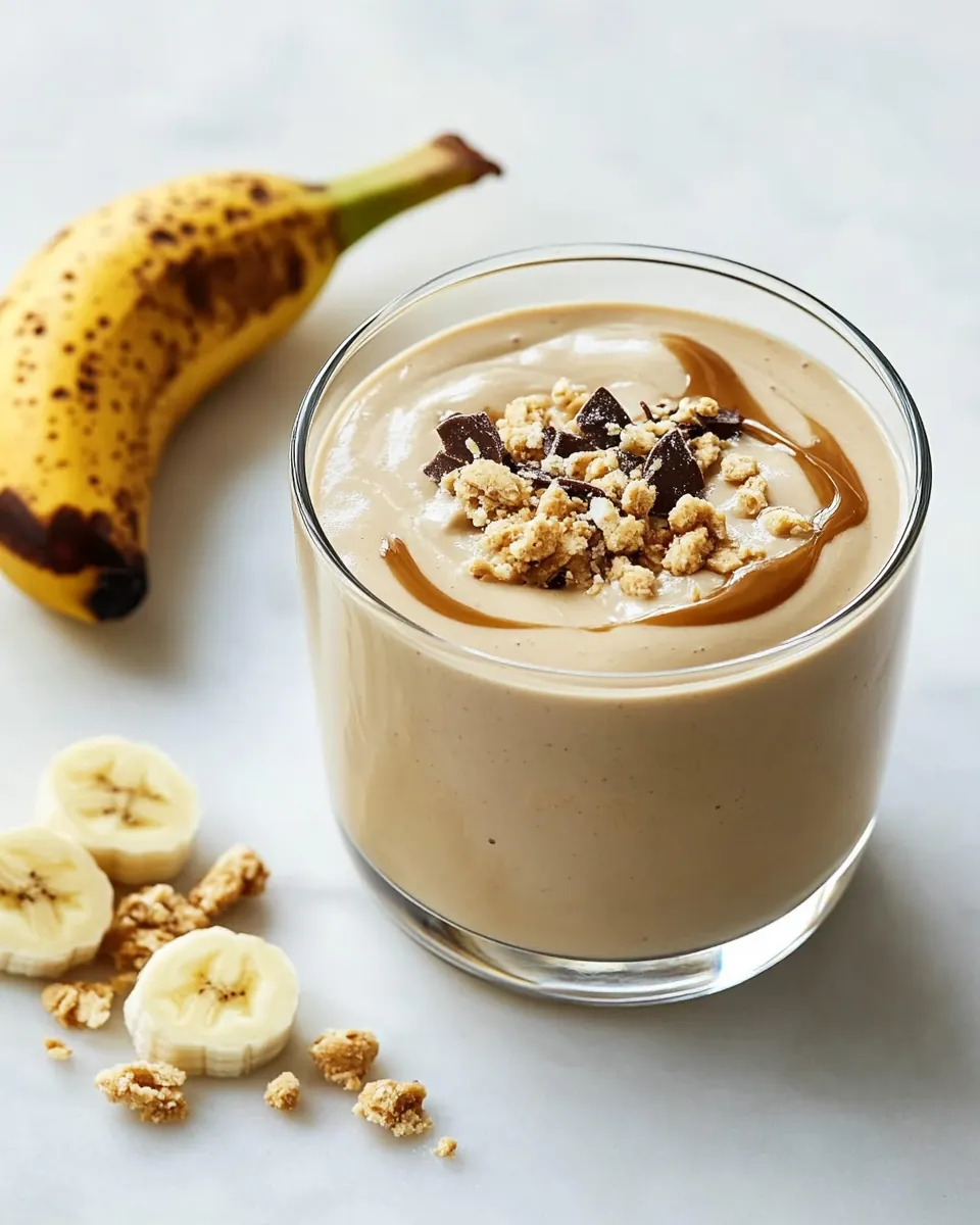 Peanut Butter Banana Smoothie
