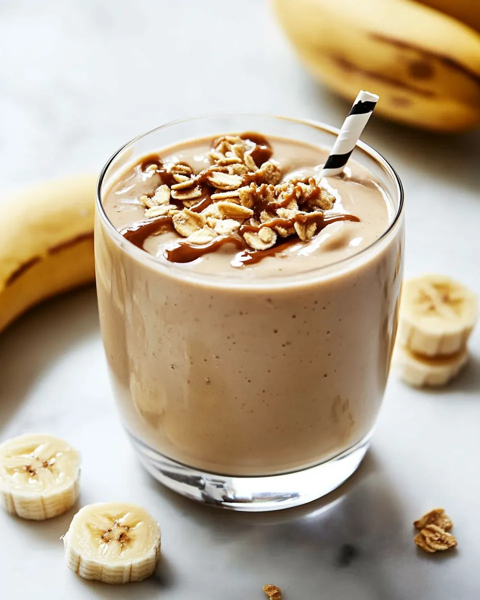 Peanut Butter Banana Smoothie