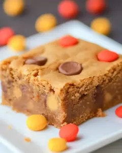 Peanut Butter Blondies