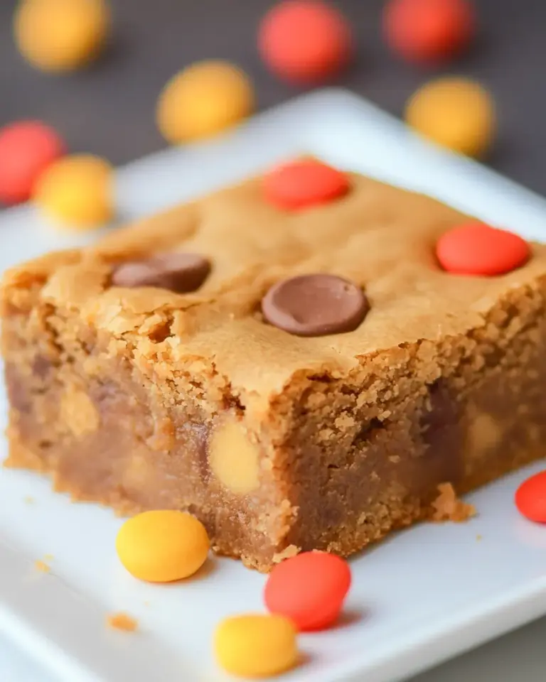 Peanut Butter Blondies