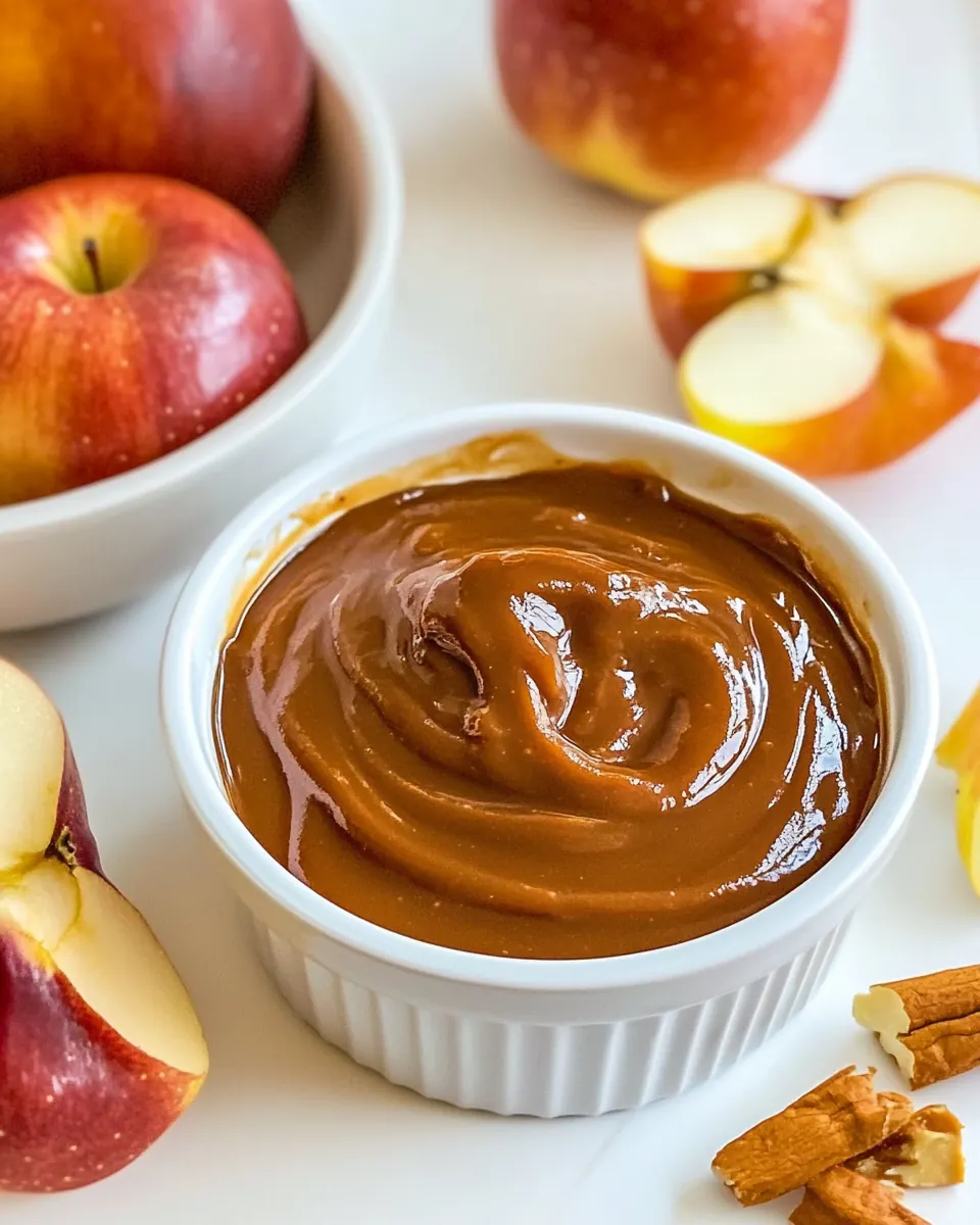 Peanut Butter Caramel Apple Dip