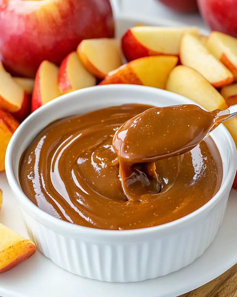 Peanut Butter Caramel Apple Dip