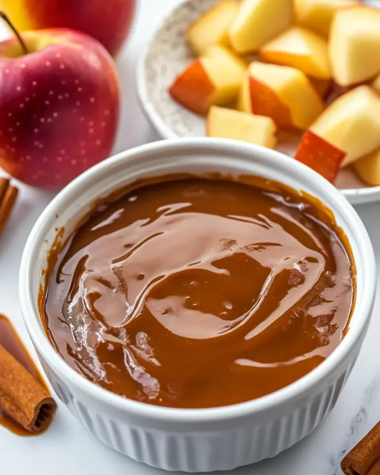 Peanut Butter Caramel Apple Dip