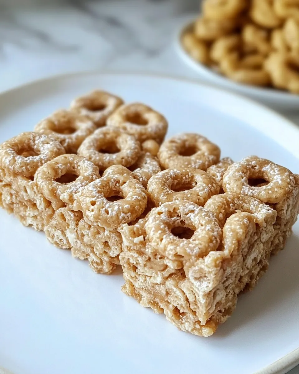 Peanut Butter Cheerio Bars