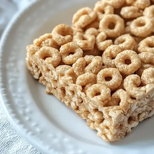 Peanut Butter Cheerio Bars