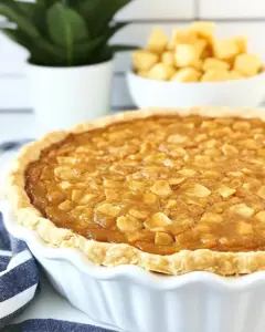 Peanut Butter Chess Pie