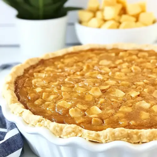 Peanut Butter Chess Pie