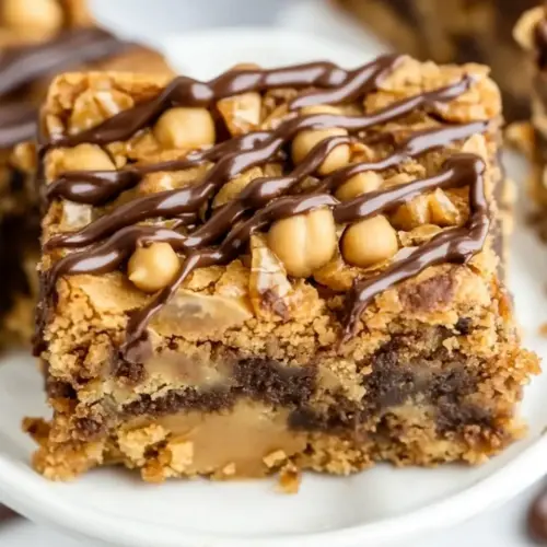Peanut Butter Chickpea Blondies