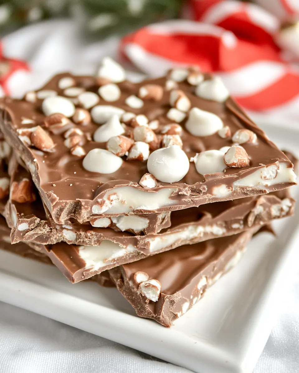 Peanut Butter Chocolate Bark