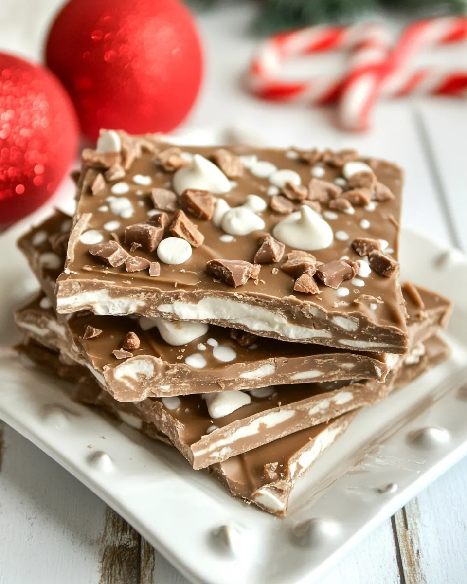 Peanut Butter Chocolate Bark