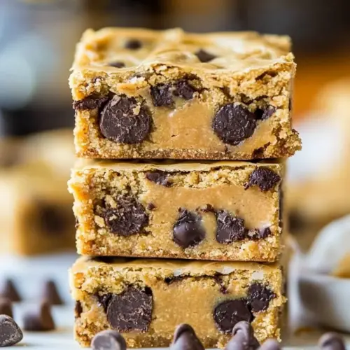Peanut Butter Chocolate Chip Nutter Butter Bars