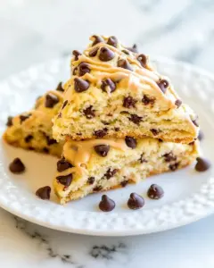 Peanut Butter Chocolate Chip Scones