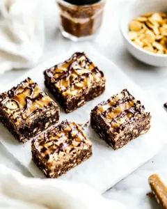Peanut Butter Chocolate Crunch Bars