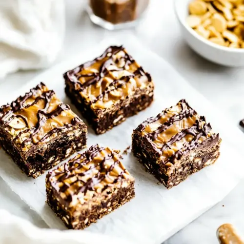 Peanut Butter Chocolate Crunch Bars