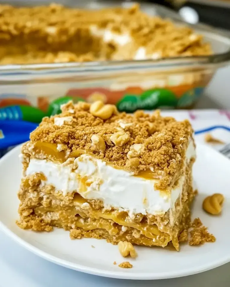 Peanut Butter Lasagna