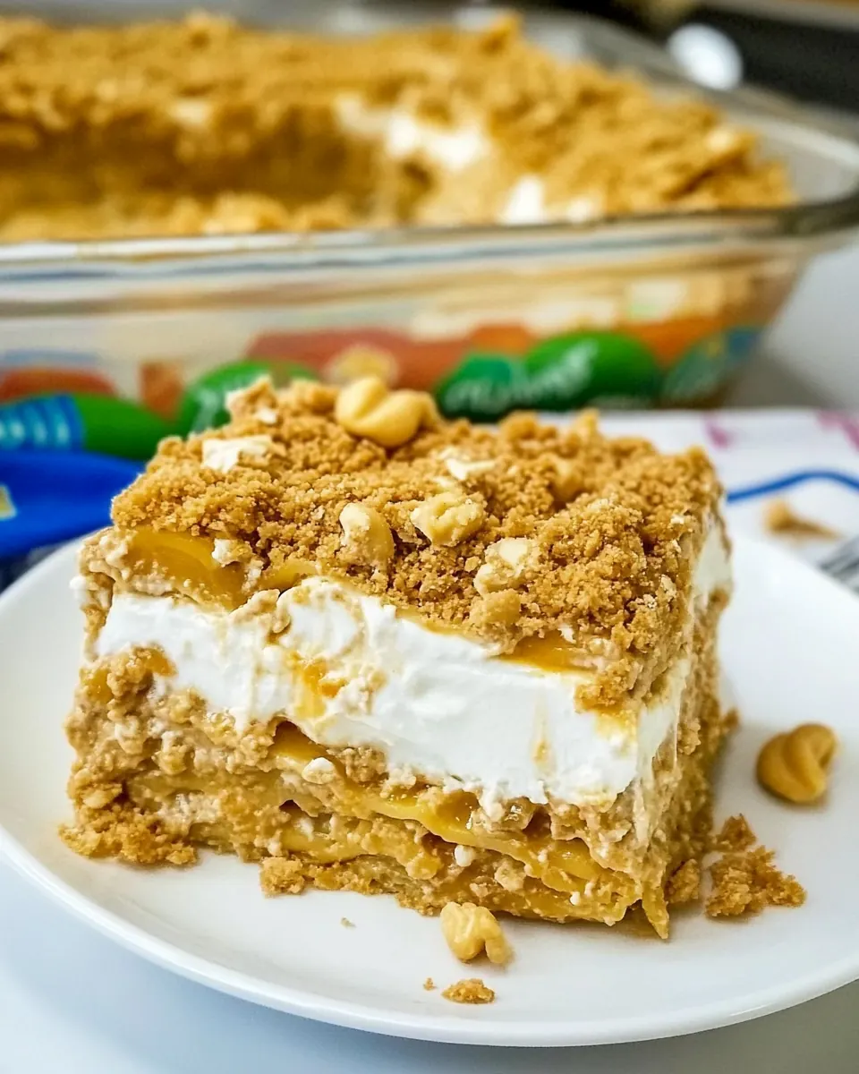 Peanut Butter Lasagna
