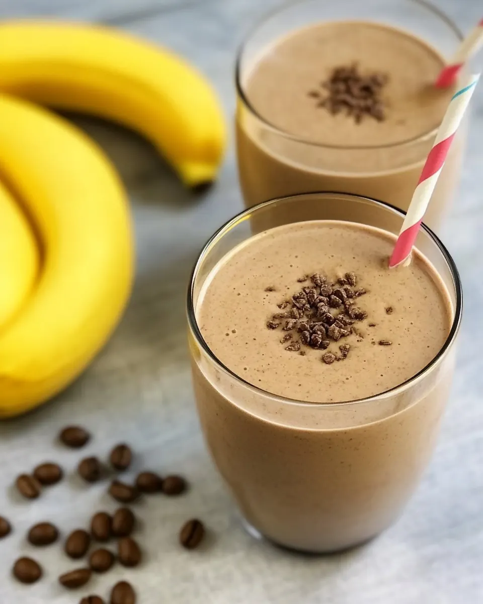 Peanut Butter Mocha Espresso Shake