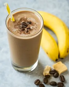 Peanut Butter Mocha Espresso Shake