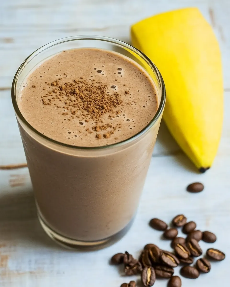 Peanut Butter Mocha Espresso Shake