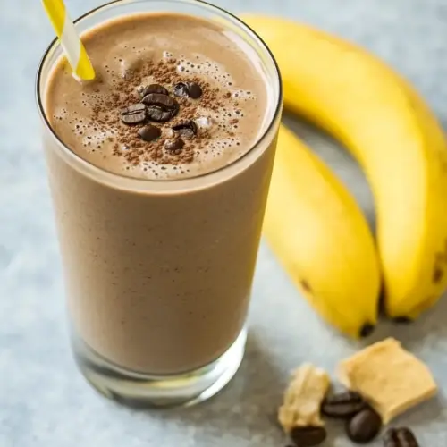 Peanut Butter Mocha Espresso Shake