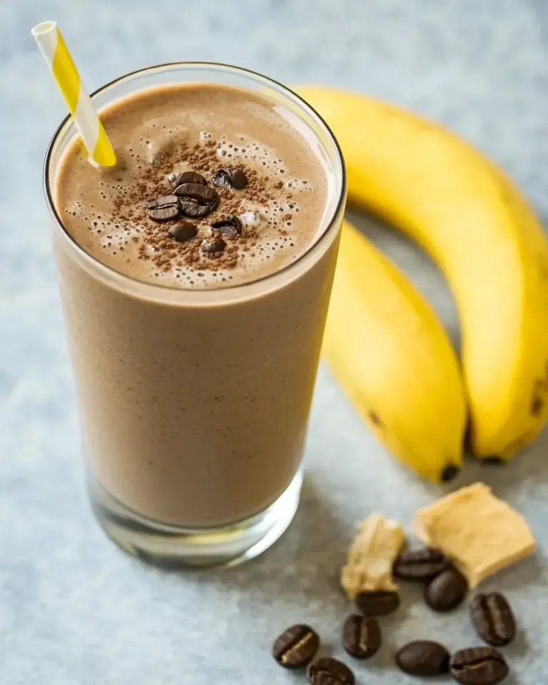 Peanut Butter Mocha Espresso Shake