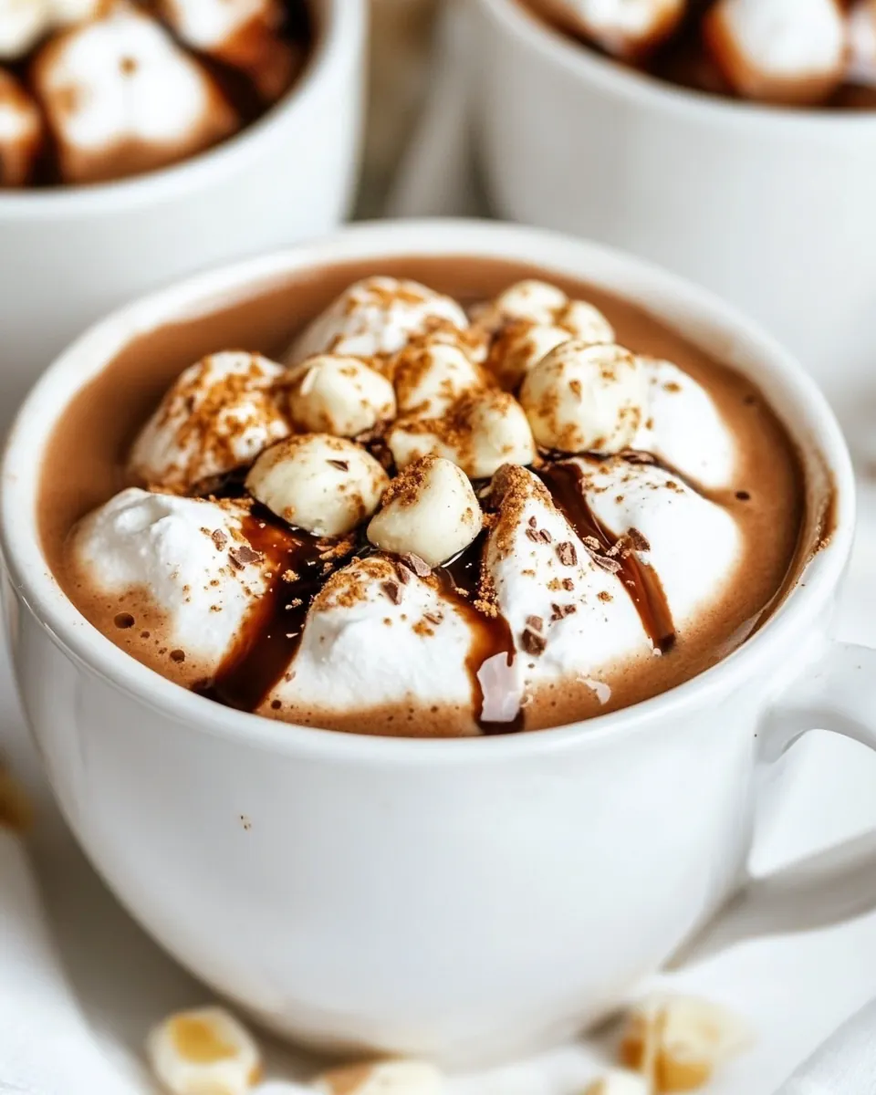 Peanut Butter Nutella Hot Chocolate