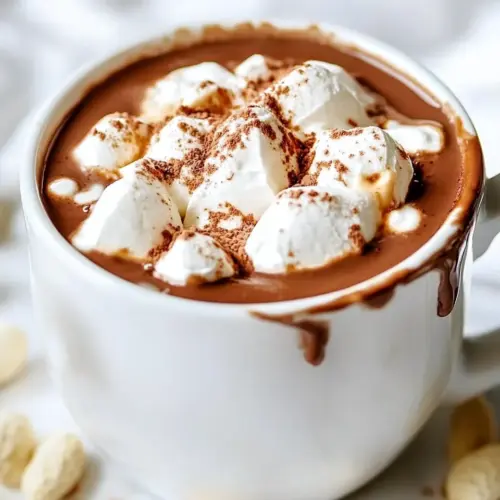 Peanut Butter Nutella Hot Chocolate