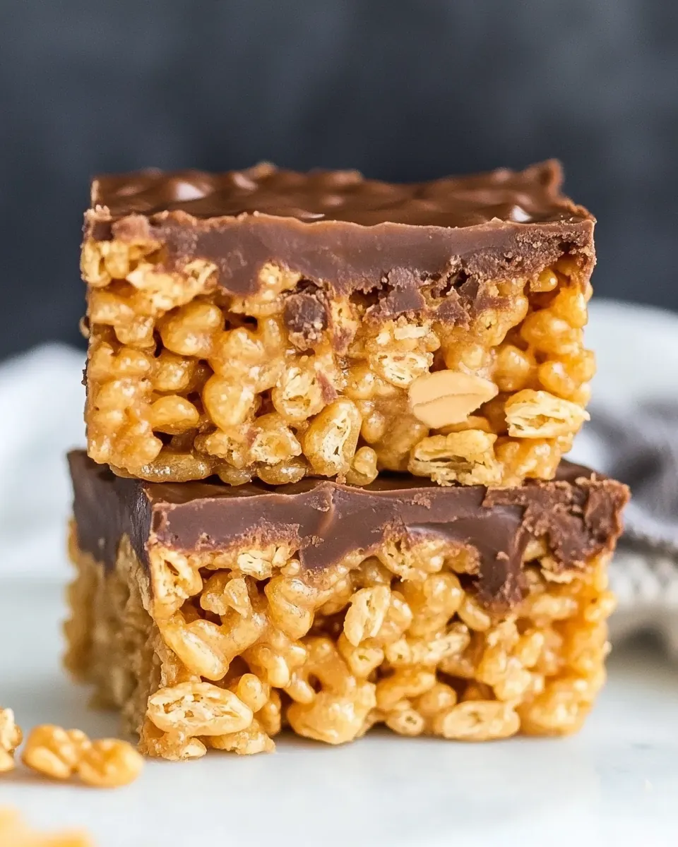 Peanut Butter Rice Krispie Treats