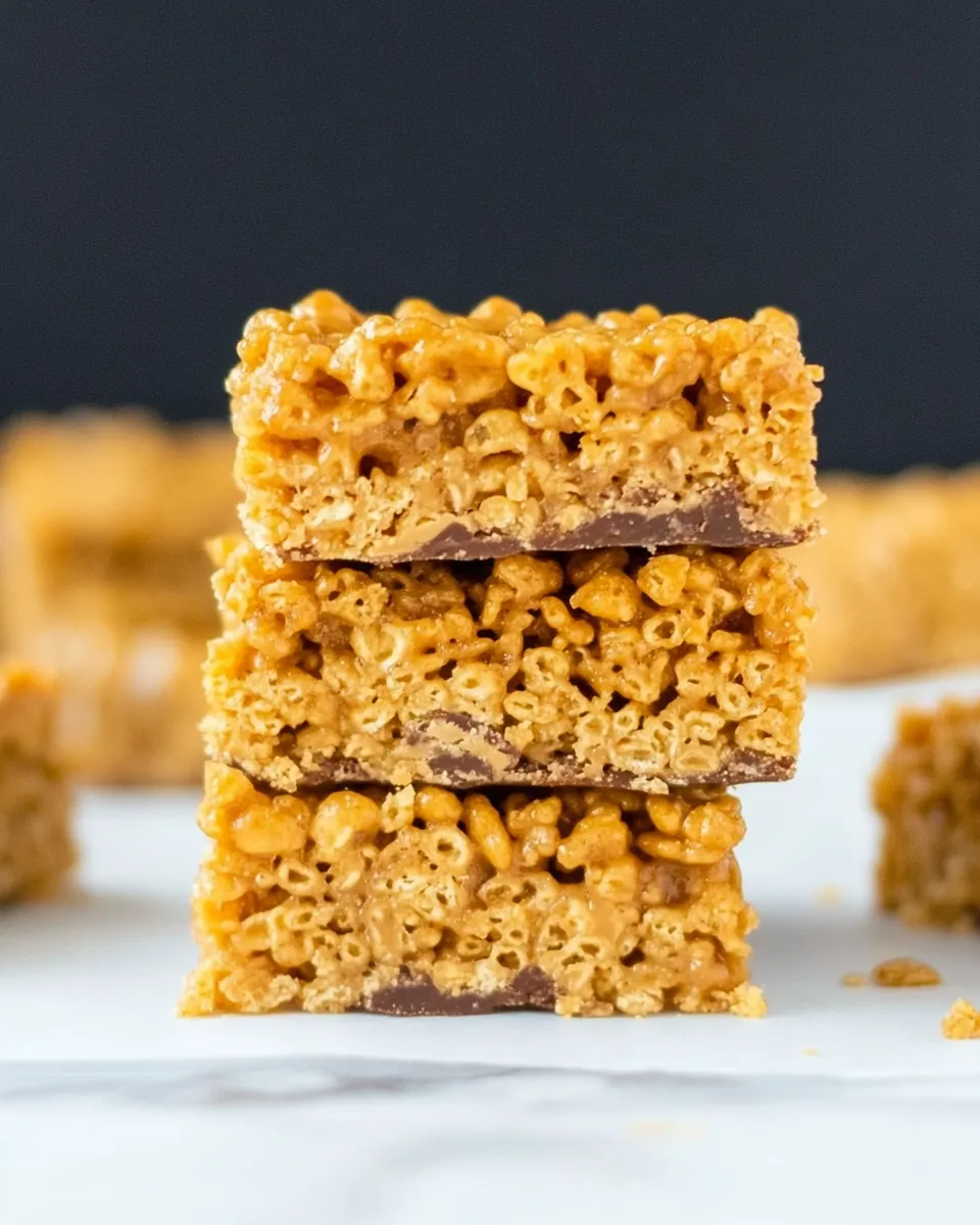 Peanut Butter Rice Krispie Treats
