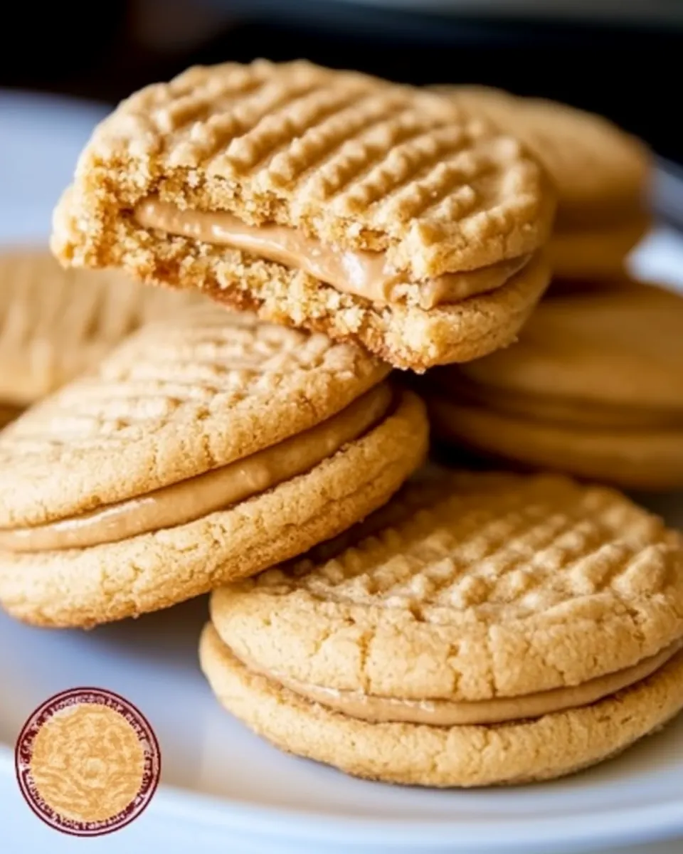 Peanut Butter Sandwich Cookies