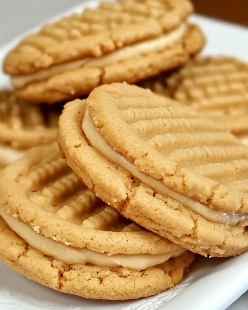Peanut Butter Sandwich Cookies